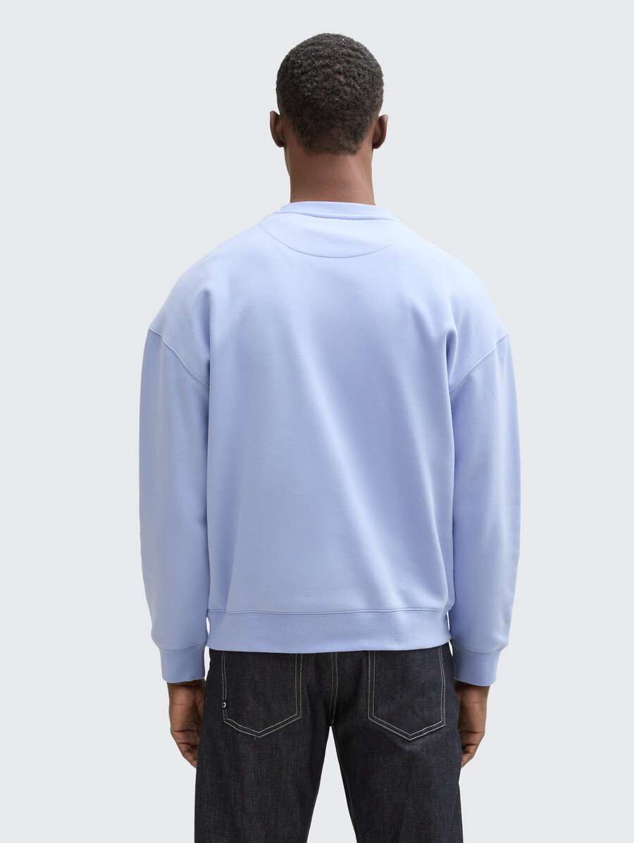 sweat-shirt décontracté avec logo imprimé