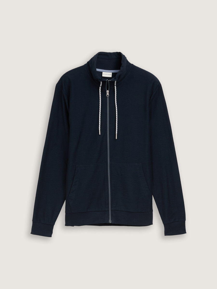 veste de survêtement ultralégère à col montant