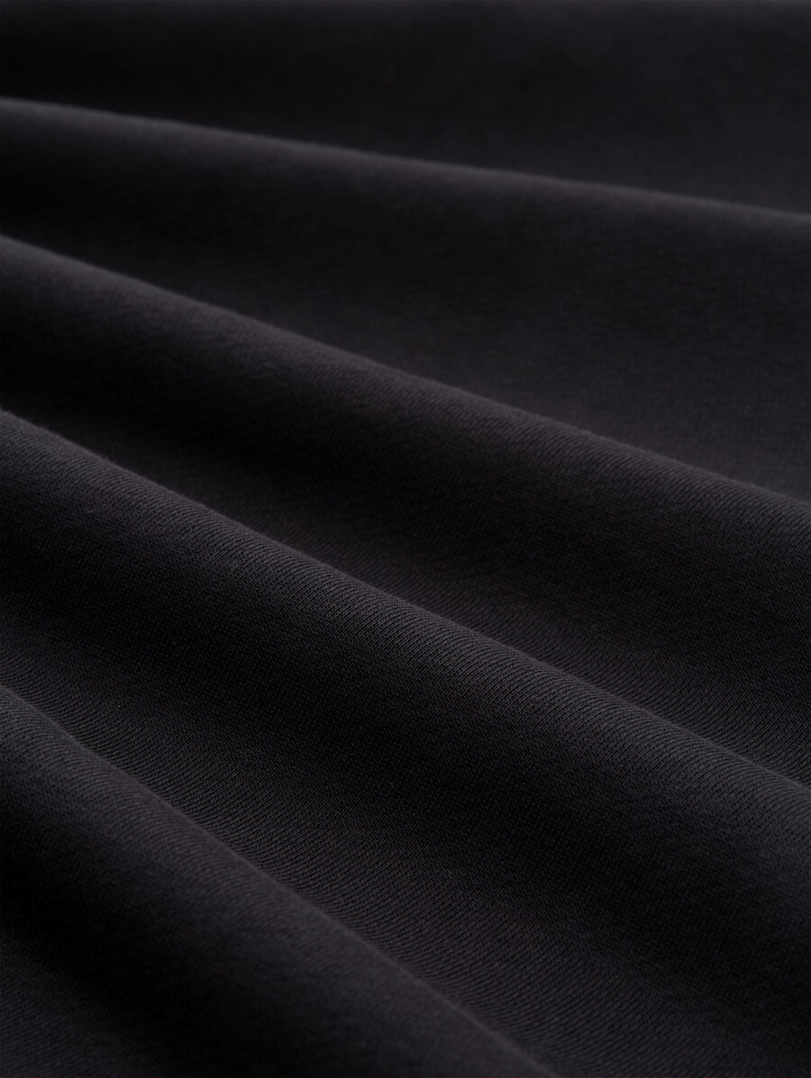 sweat-shirt coupe décontractée avec imprimé au dos