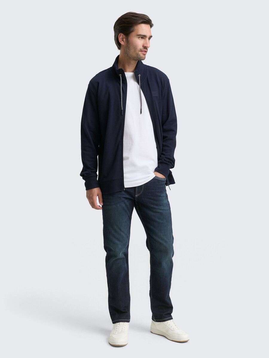 veste de survêtement ultralégère à col montant