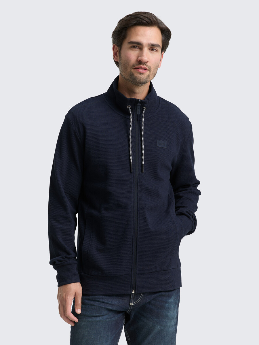 veste de survêtement ultralégère à col montant