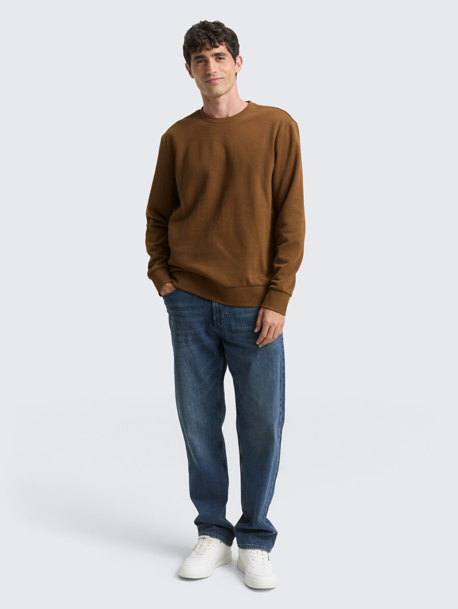 sweat-shirt basique uni