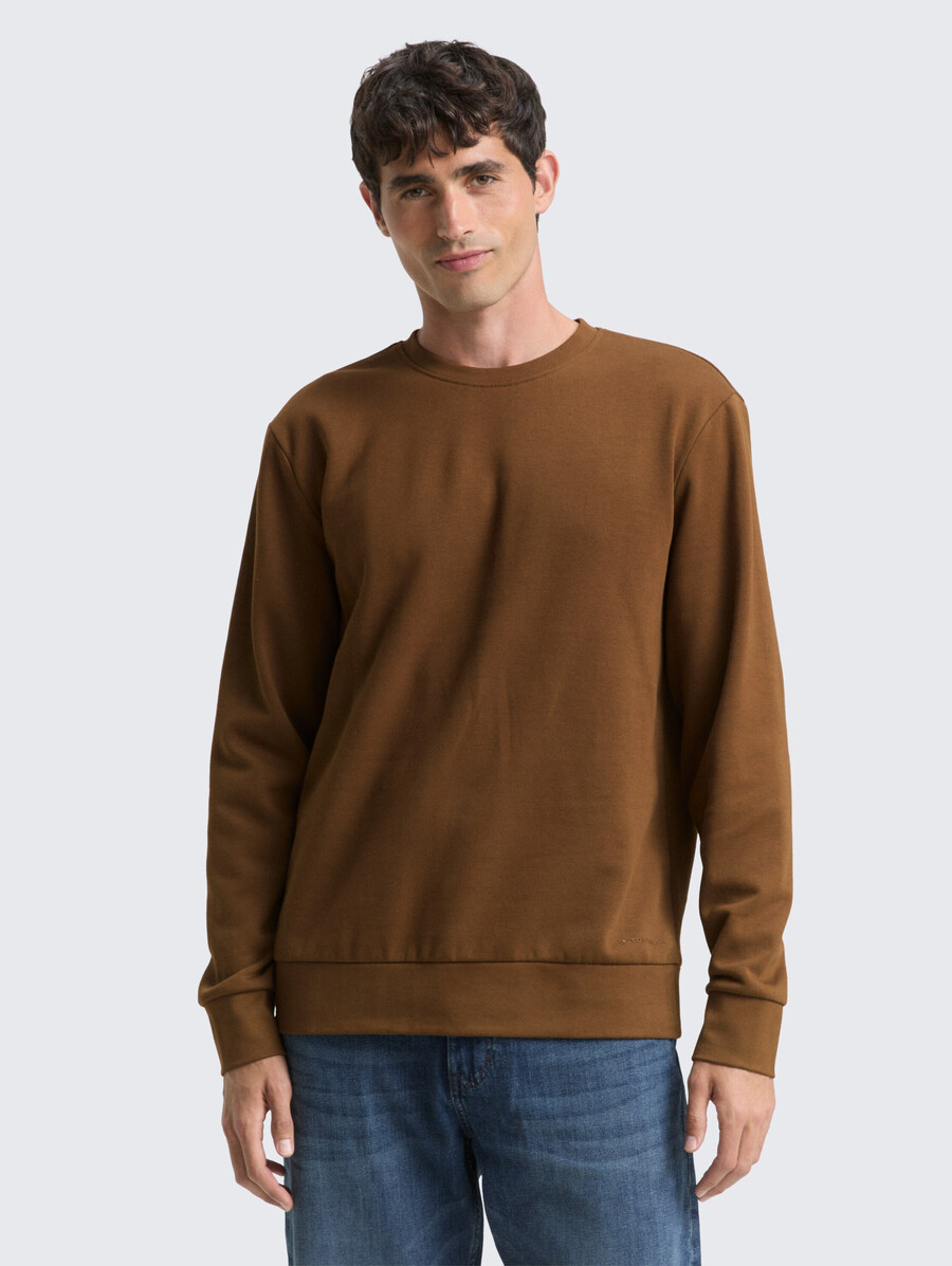 sweat-shirt basique uni