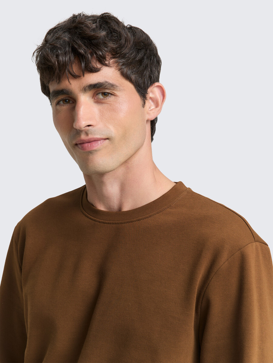 sweat-shirt basique uni