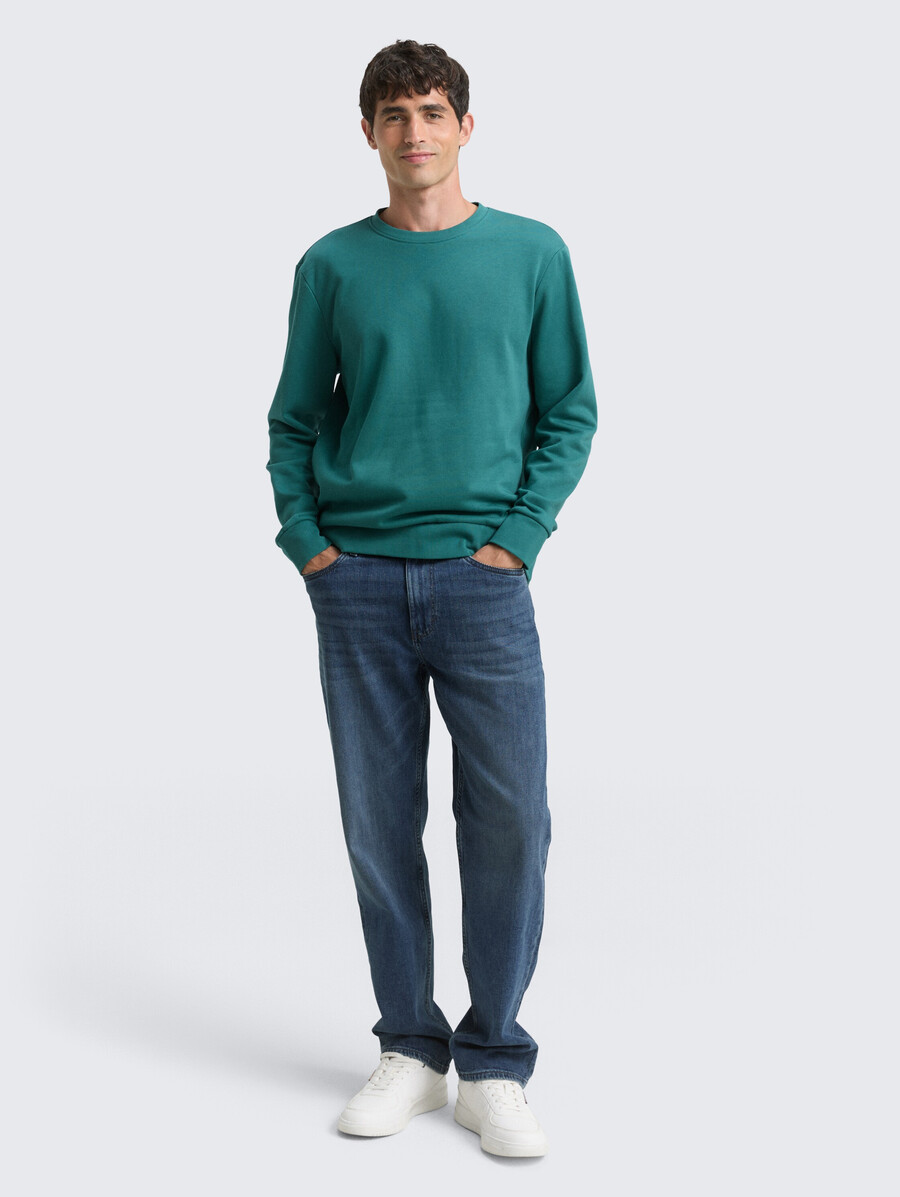 sweat-shirt basique uni