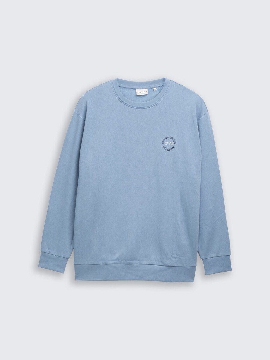 sweat-shirt grande taille avec logo imprimé
