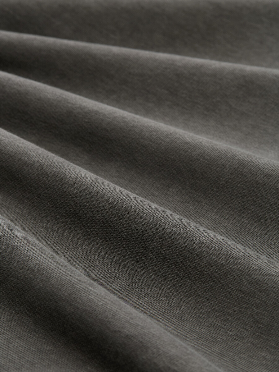 sweat-shirt décontracté teint à la main