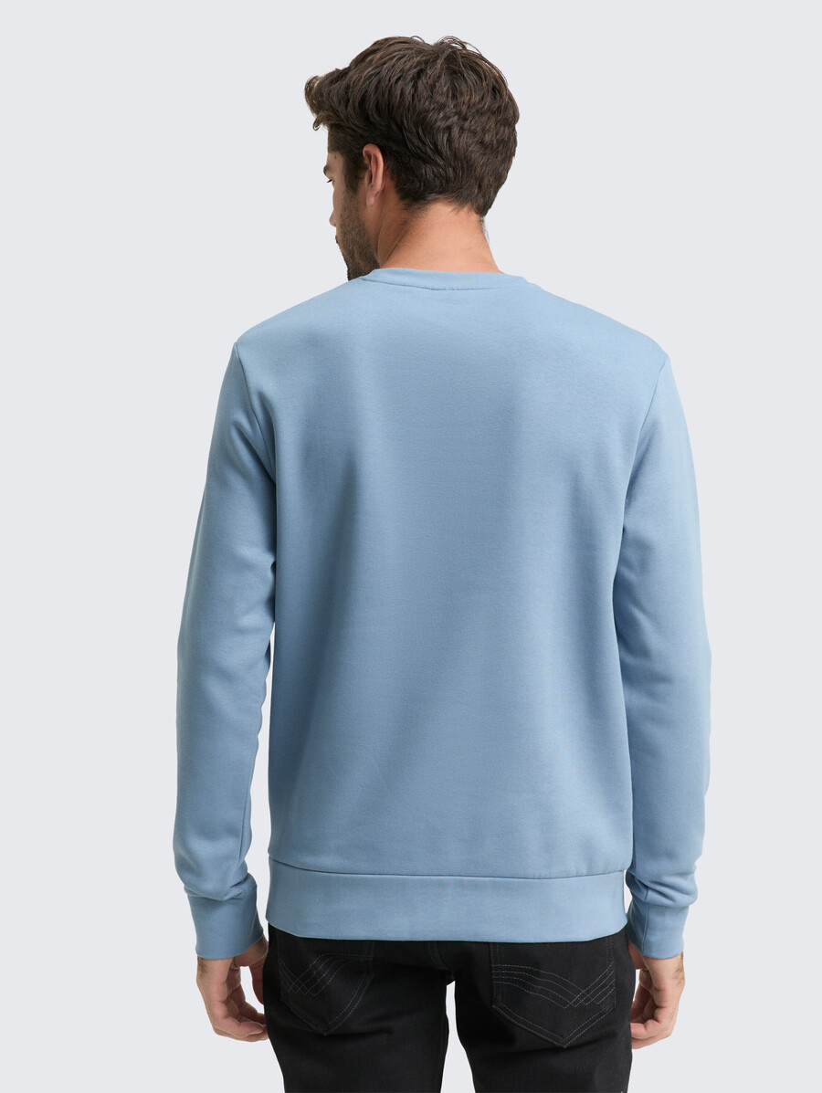 sweat-shirt imprimé avec logo