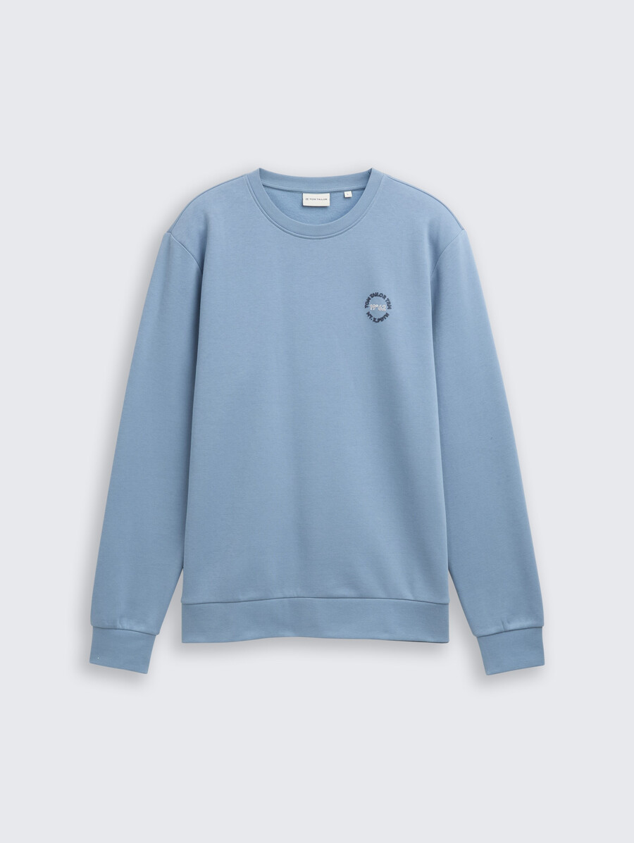 sweat-shirt imprimé avec logo