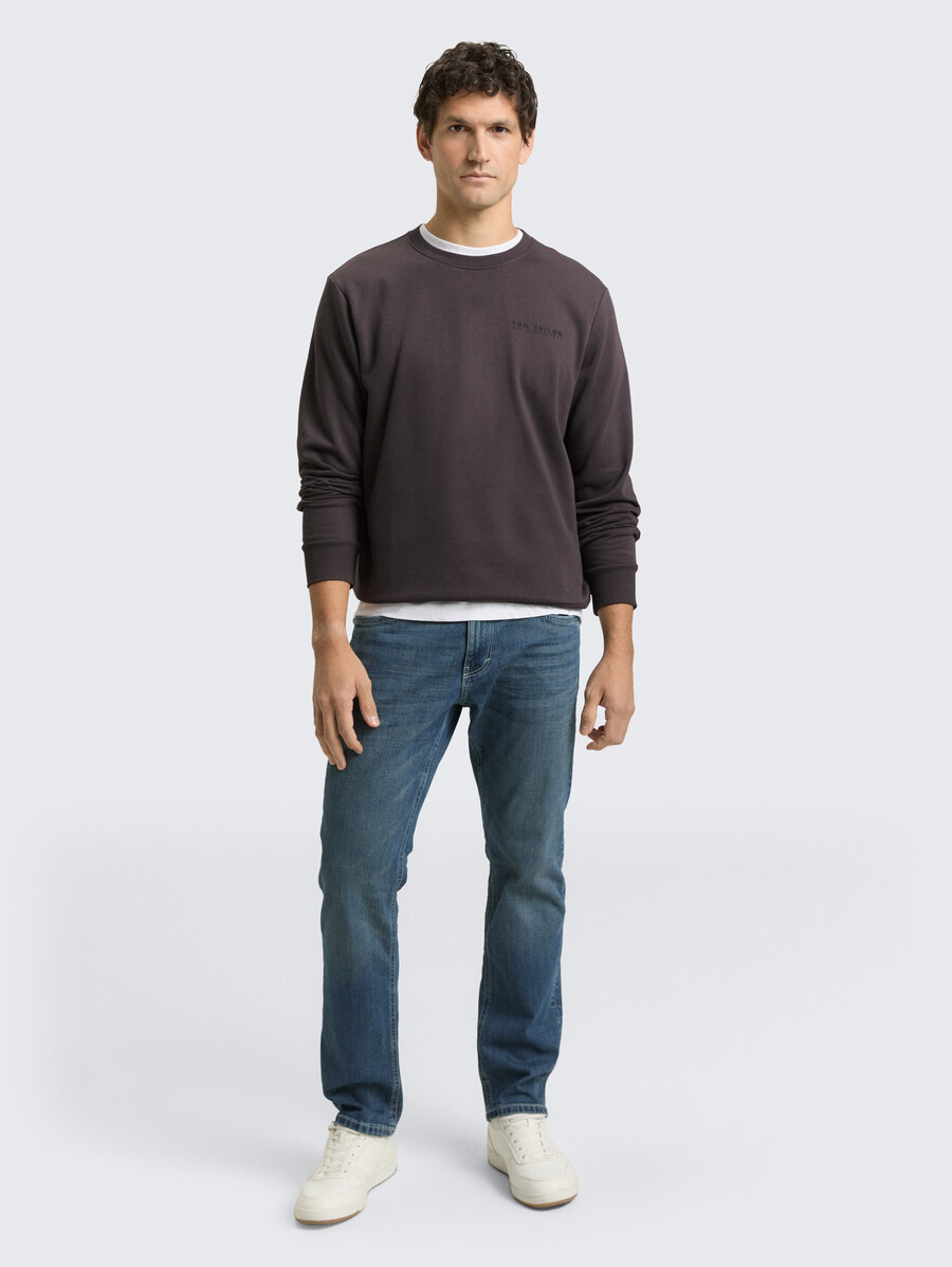 sweat-shirt à col rond