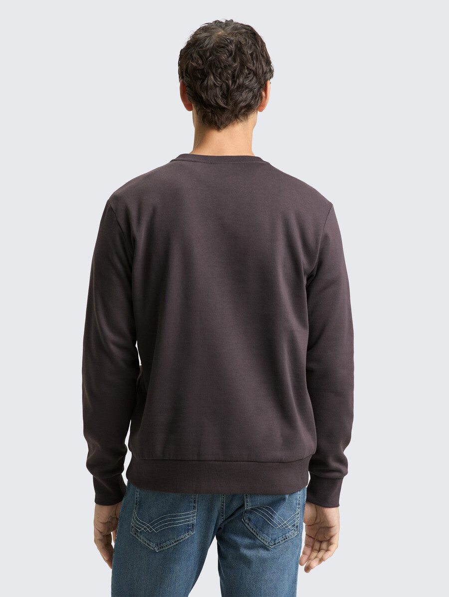 sweat-shirt à col rond