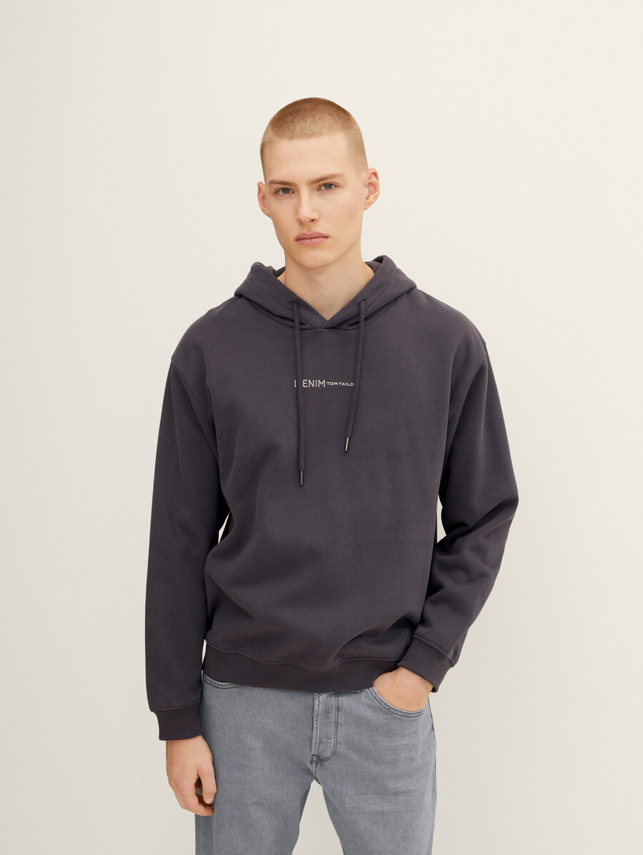 sweat à capuche en coton biologique