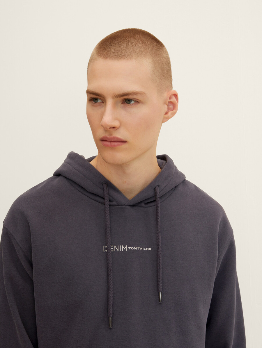 sweat à capuche en coton biologique