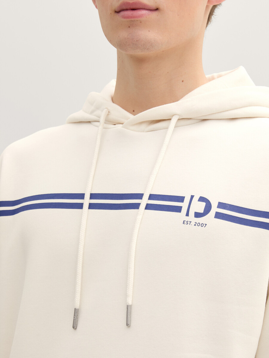 sweat à capuche imprimé