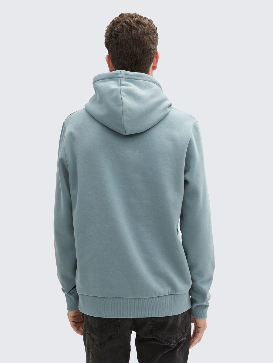 sweat à capuche imprimé avec logo