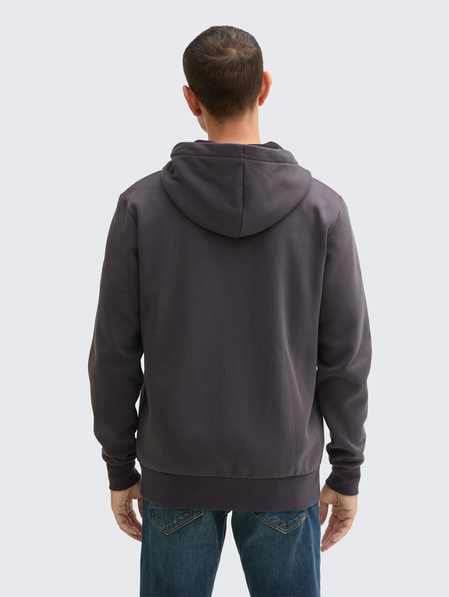 veste sweat-shirt à capuche basique