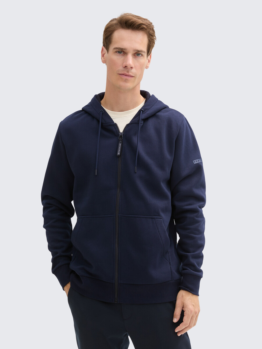veste sweat-shirt à capuche basique