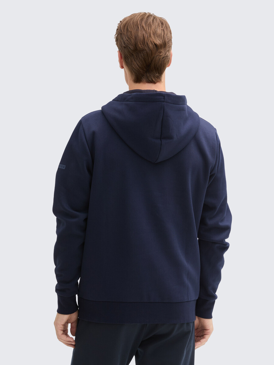 veste sweat-shirt à capuche basique