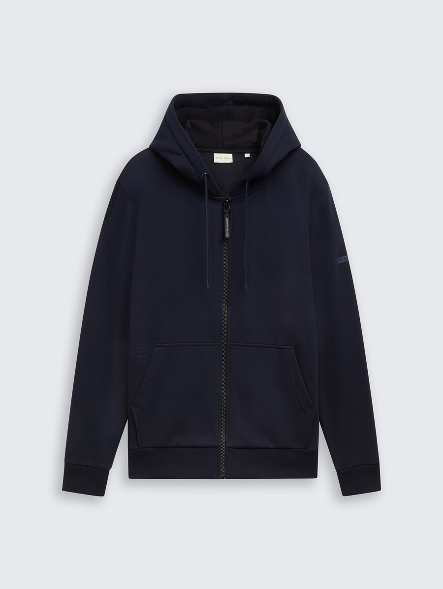veste sweat-shirt à capuche basique