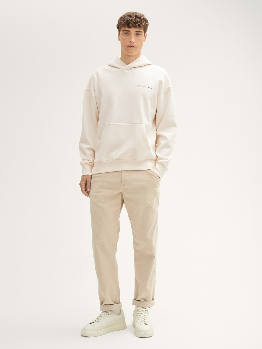 sweat à capuche imprimé