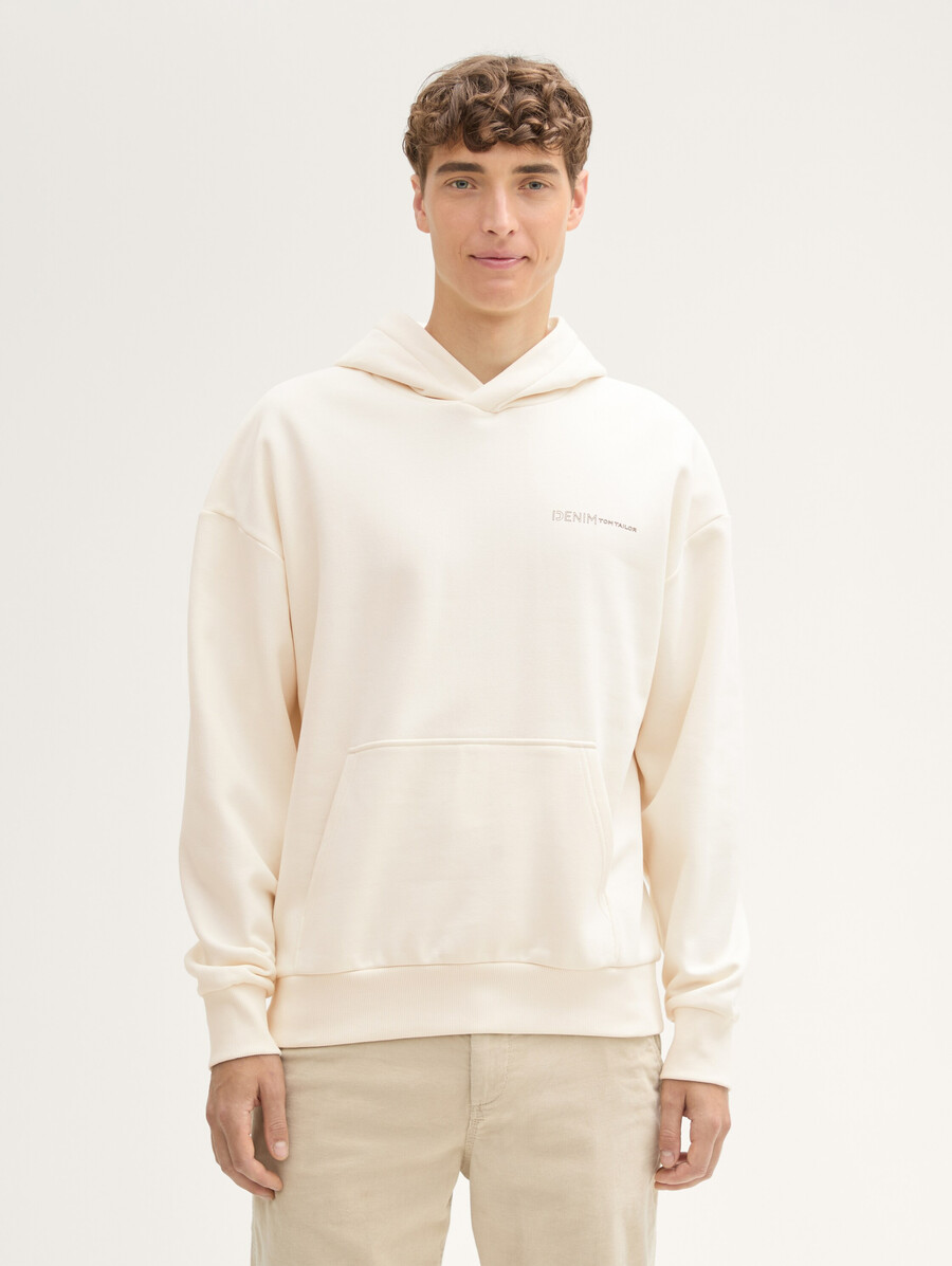 sweat à capuche imprimé