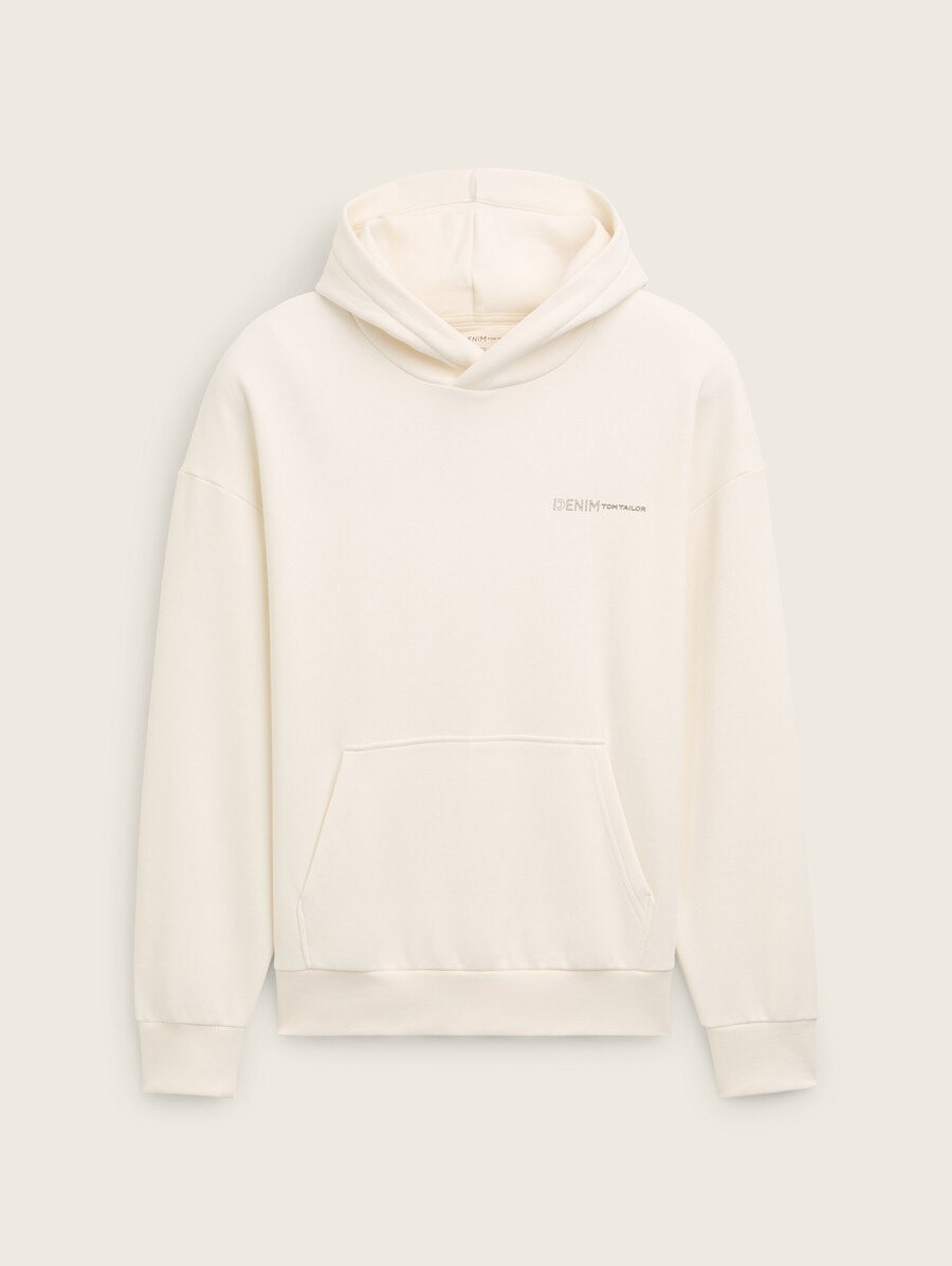 sweat à capuche imprimé