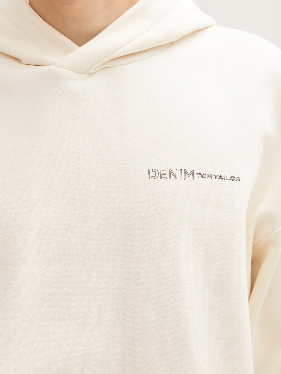 sweat à capuche imprimé