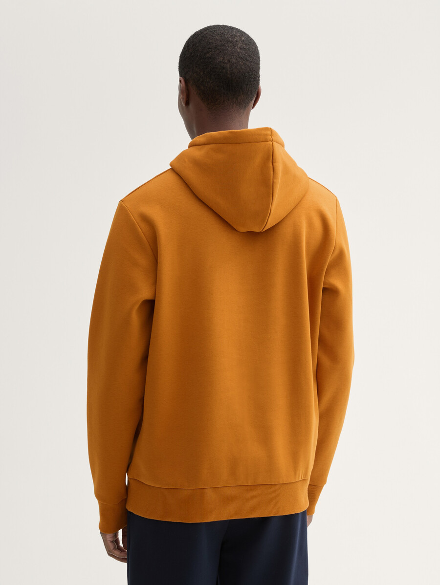sweat à capuche imprimé avec logo