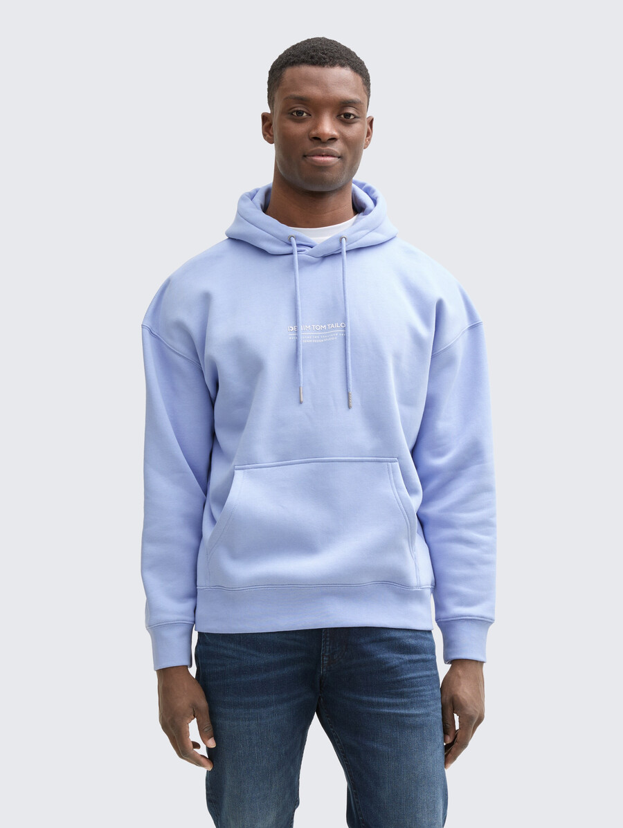 sweat à capuche décontracté avec logo imprimé