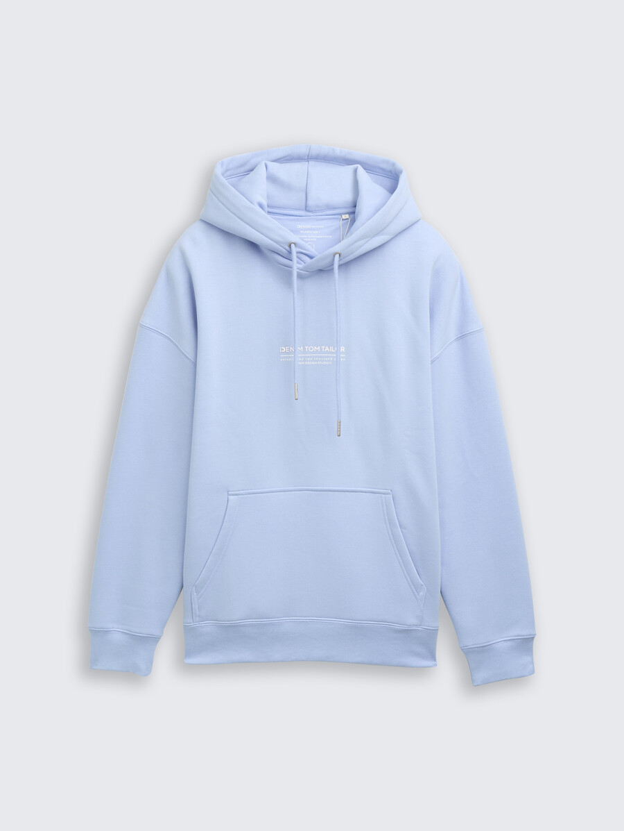 sweat à capuche décontracté avec logo imprimé