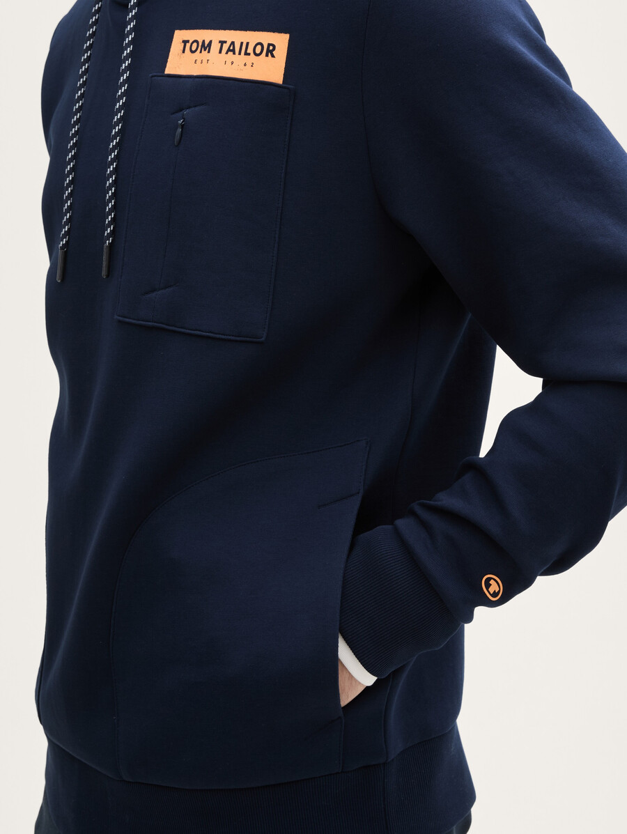 sweat à capuche avec poches