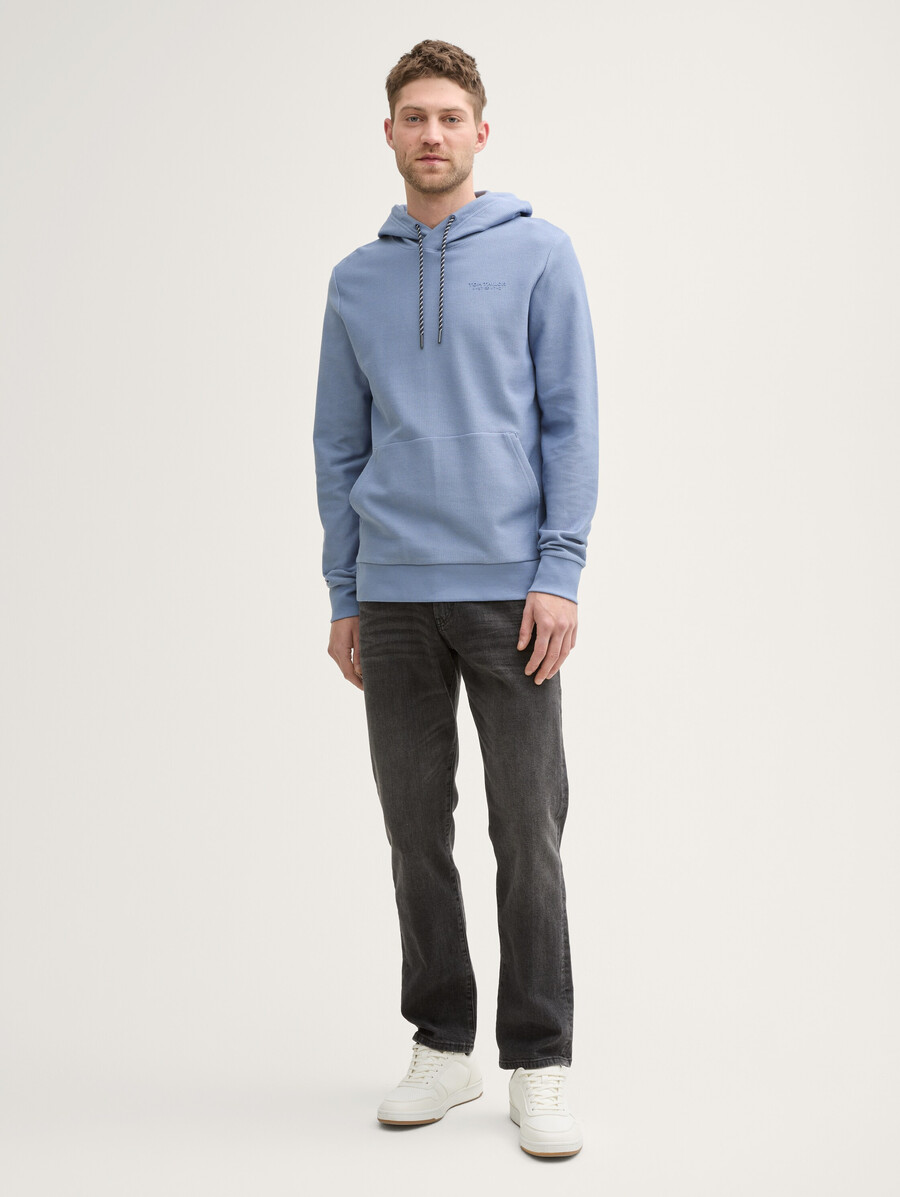 sweat à capuche en coton