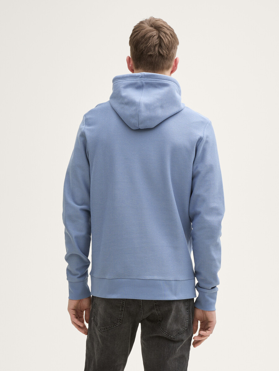 sweat à capuche en coton