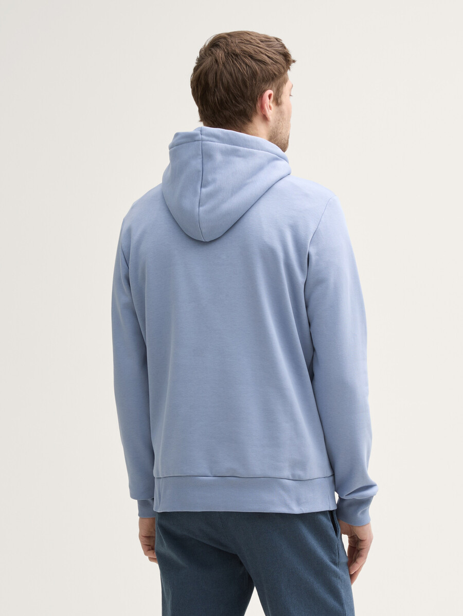 sweat à capuche imprimé avec logo