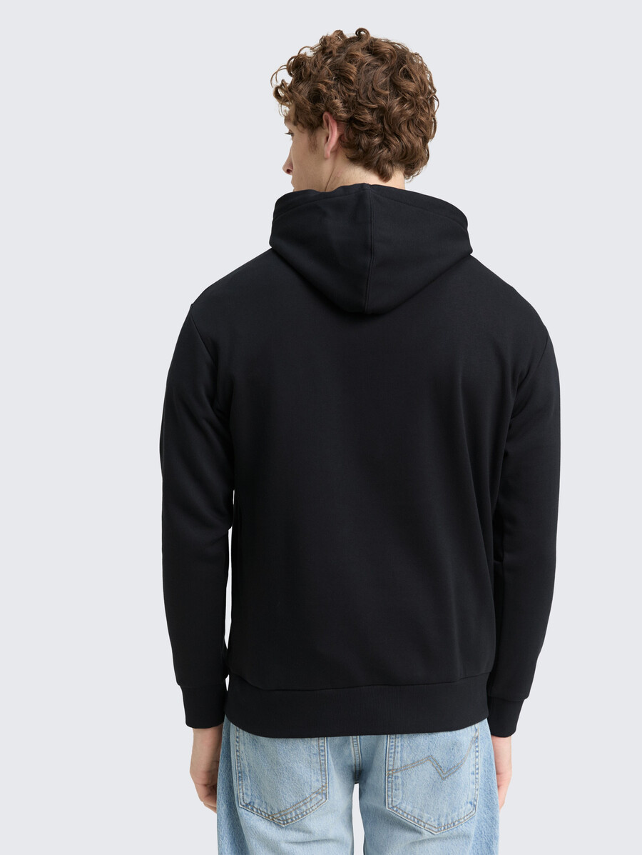 sweat à capuche imprimé