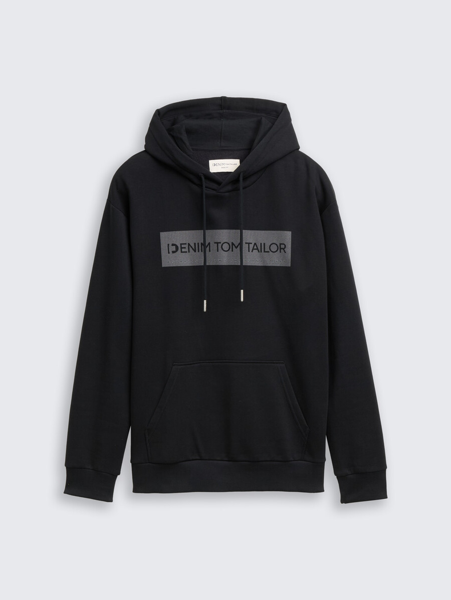 sweat à capuche imprimé