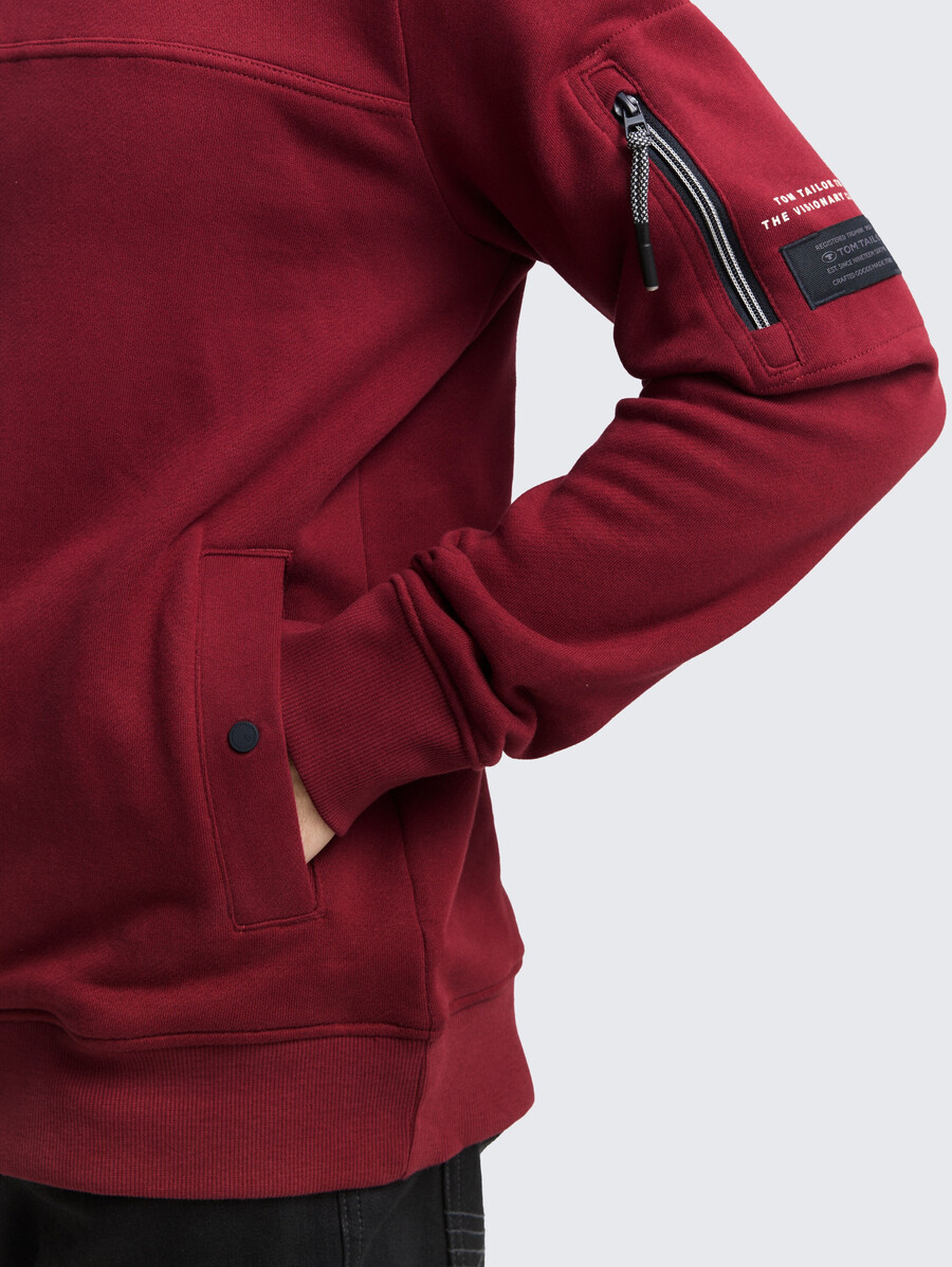 sweat à capuche avec poches