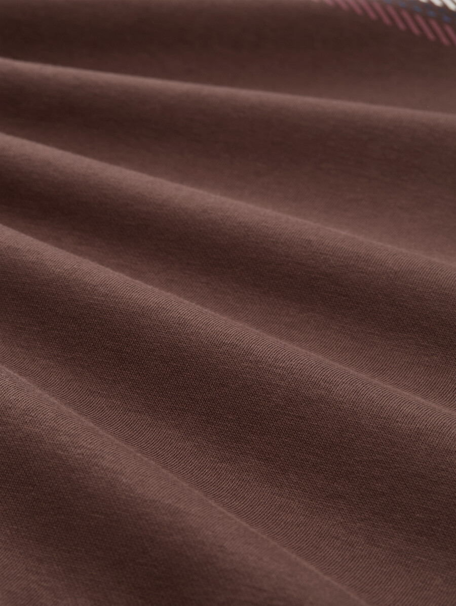 sweat à capuche imprimé avec logo