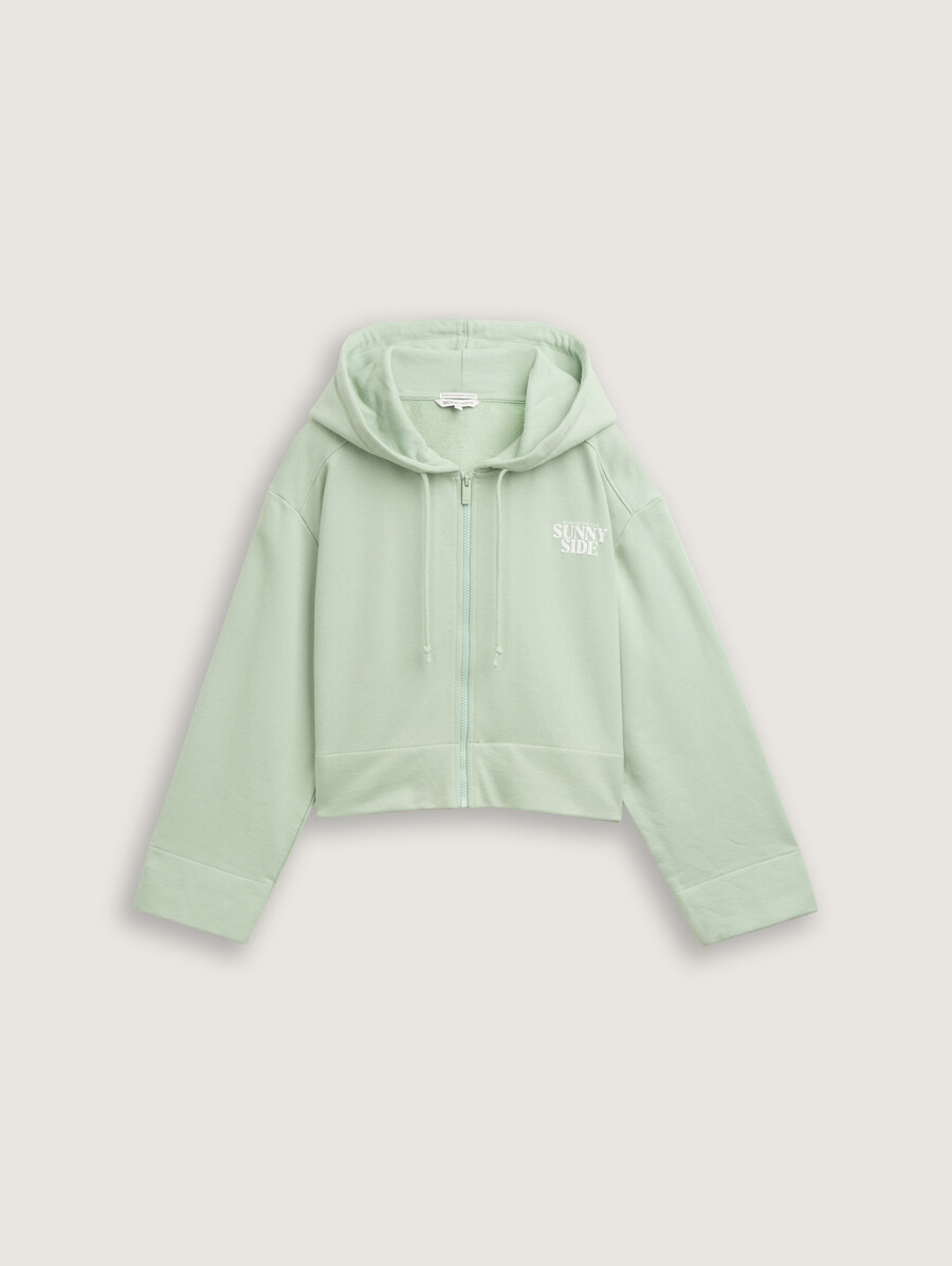 sweat à capuche oversize imprimé
