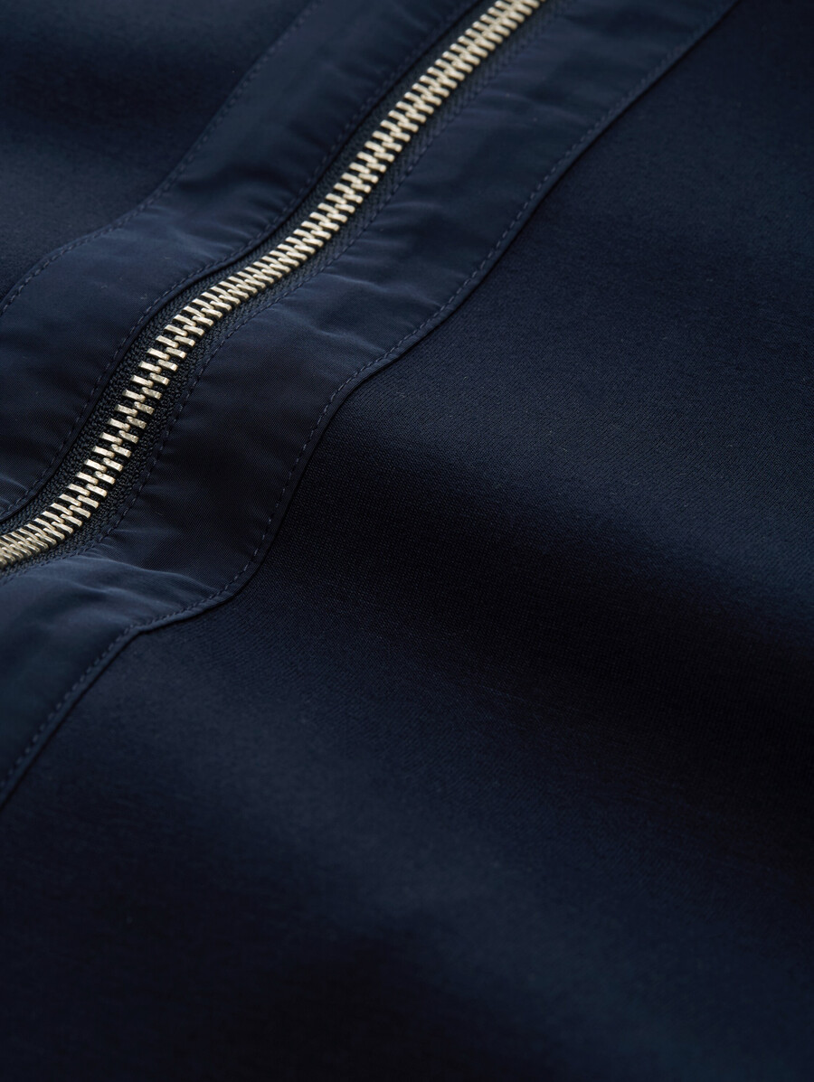 veste sweat-shirt de plongée à coupe carrée