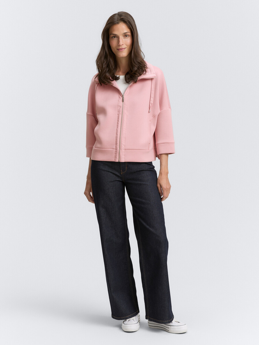 veste sweat-shirt de plongée à coupe carrée