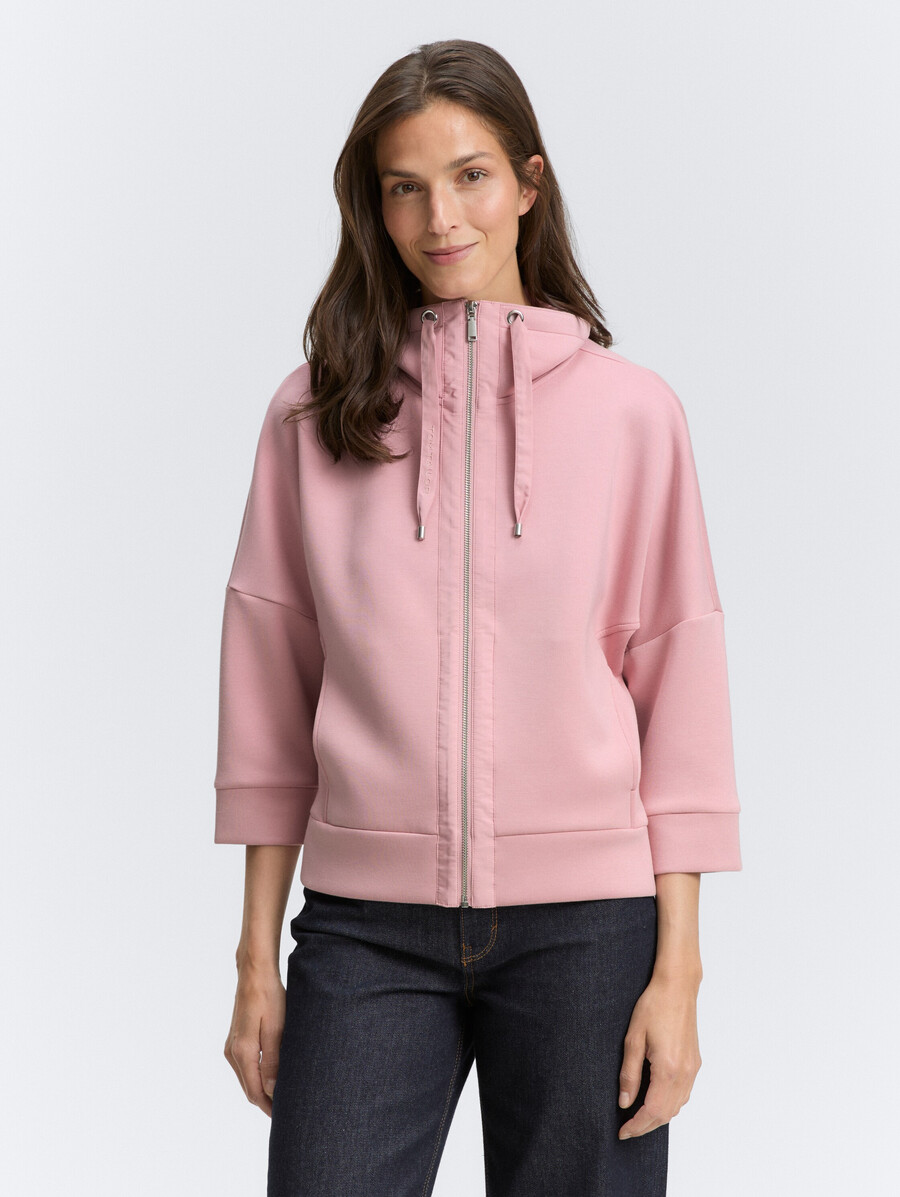 veste sweat-shirt de plongée à coupe carrée