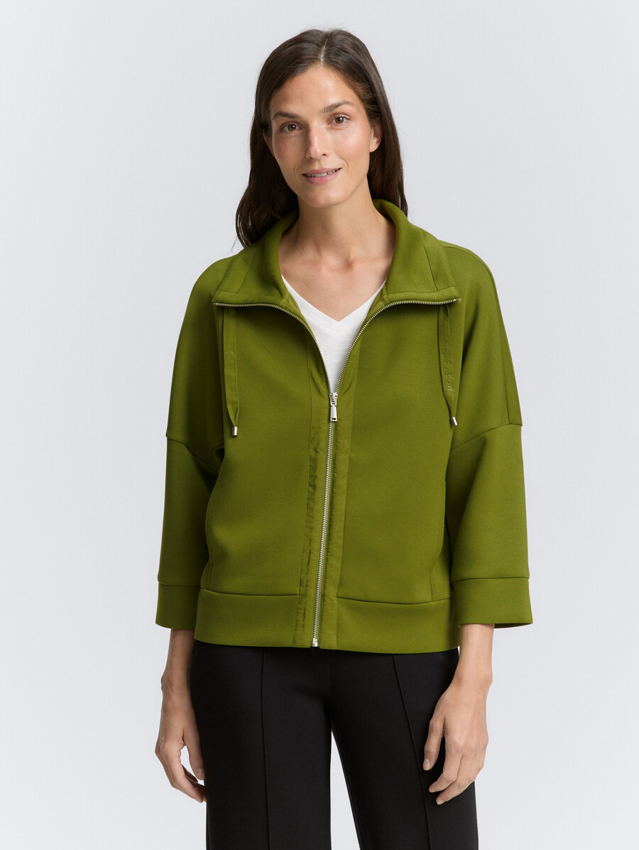 veste sweat-shirt de plongée à coupe carrée