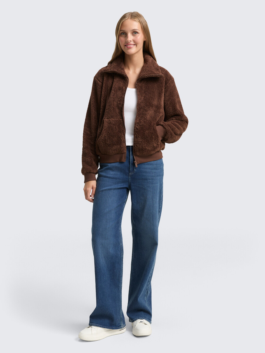 veste de survêtement teddy