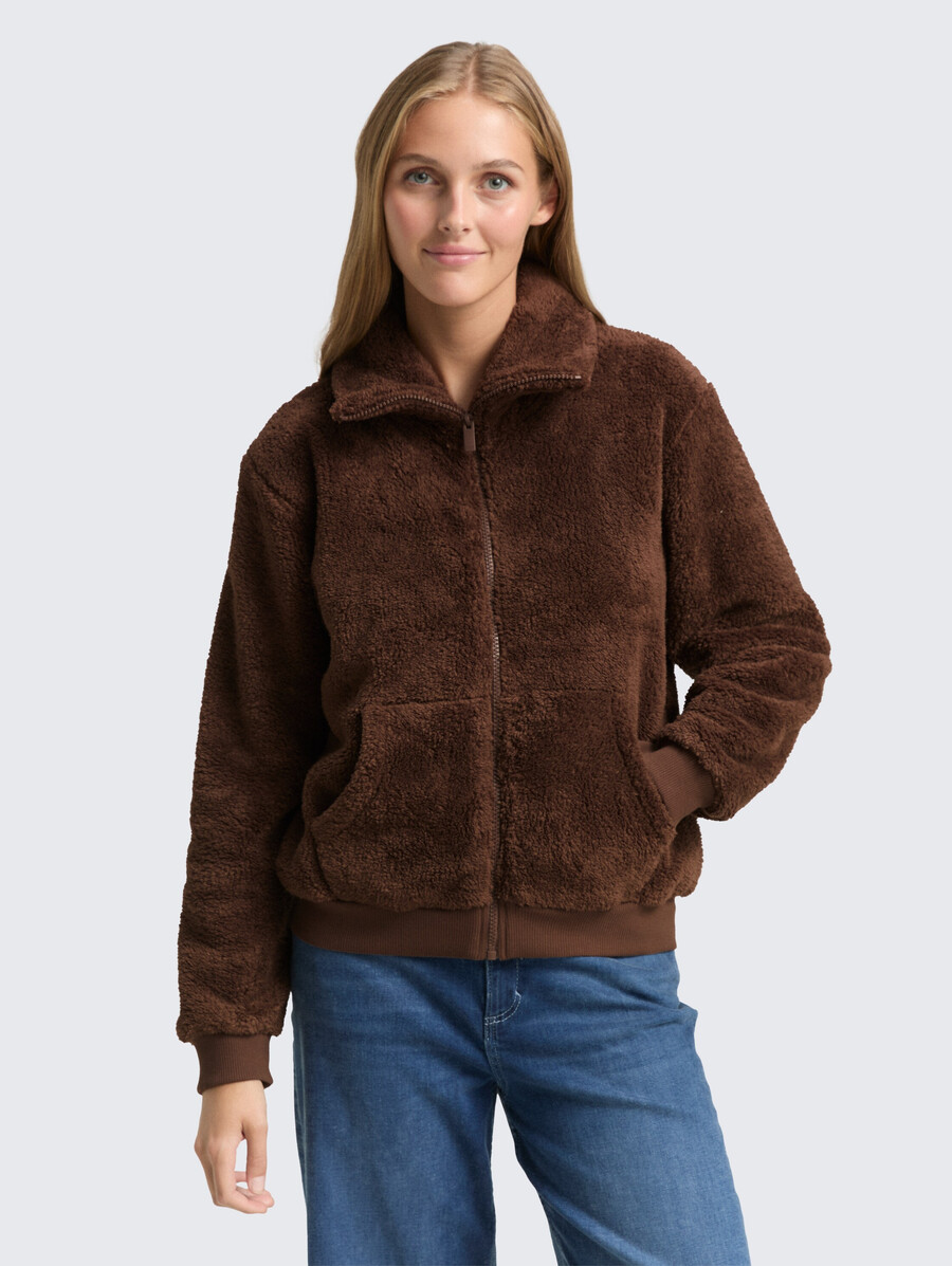 veste de survêtement teddy
