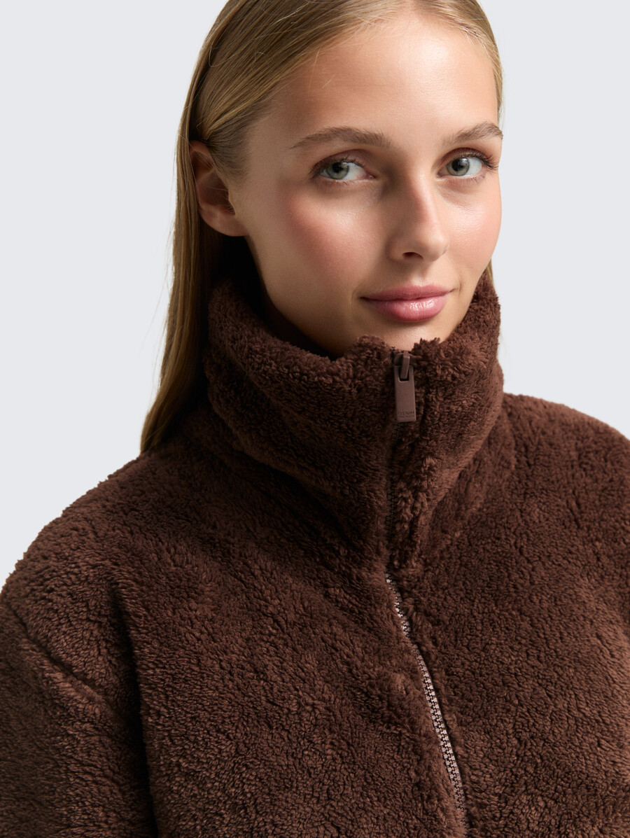 veste de survêtement teddy