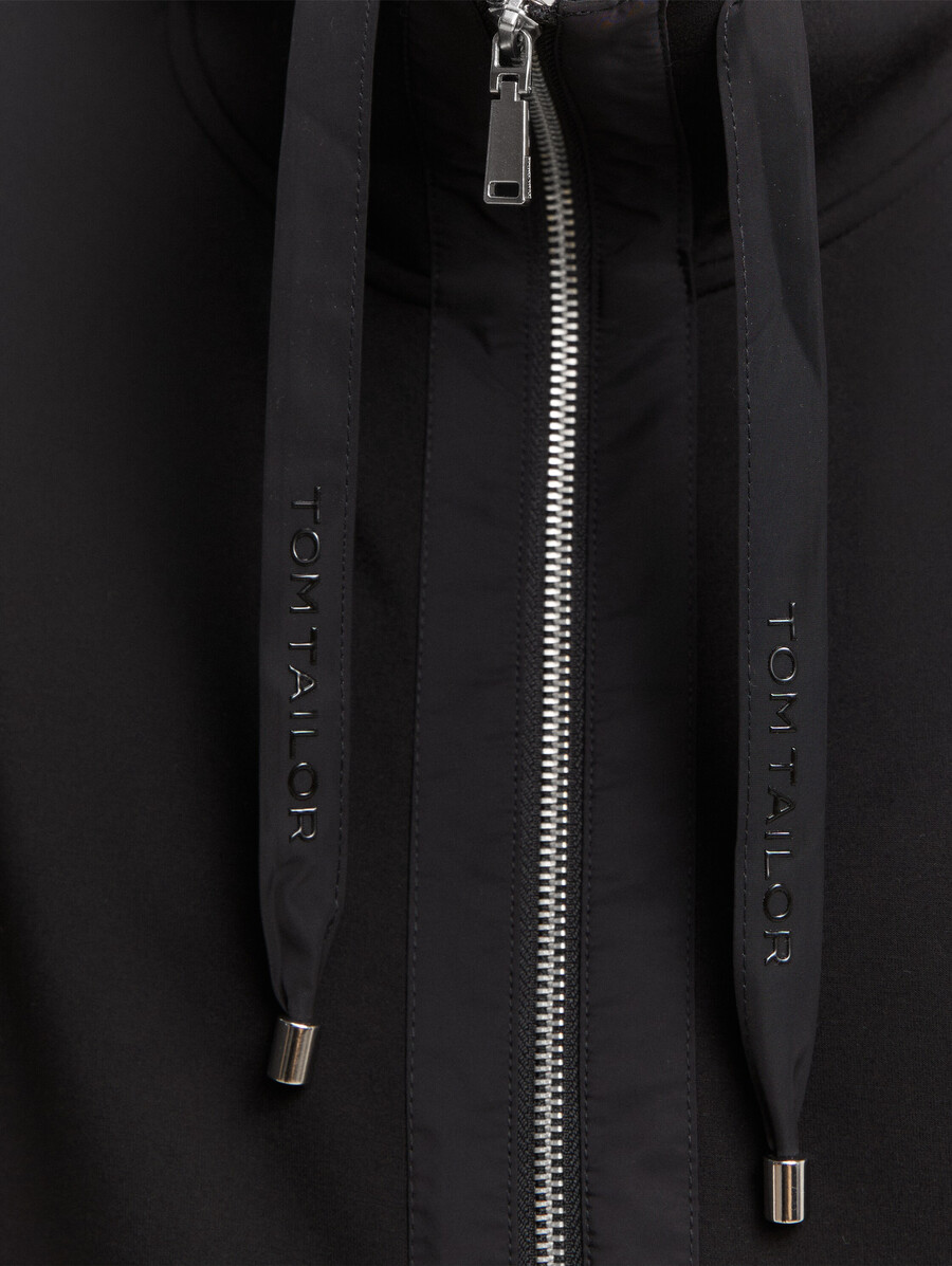 veste sweat-shirt de plongée à coupe carrée