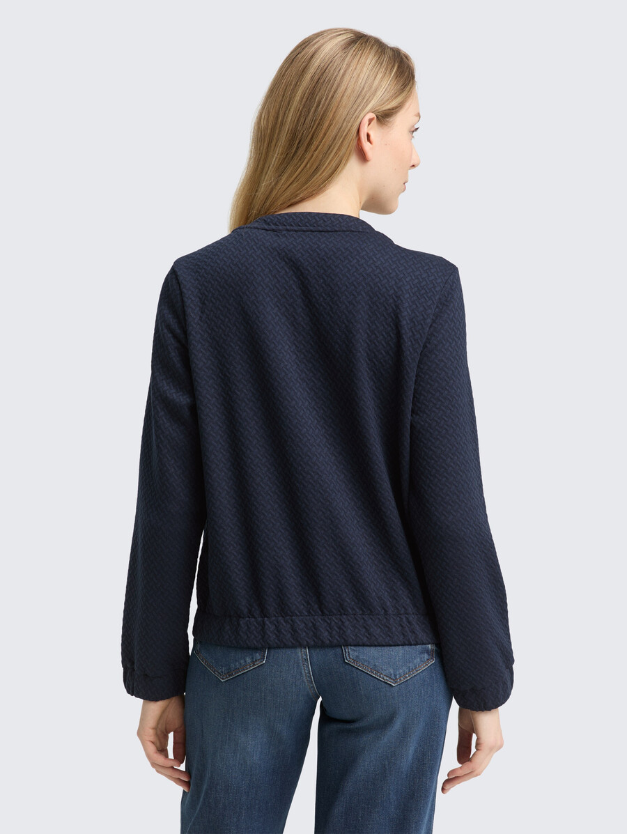 veste de survêtement avec poches fendues