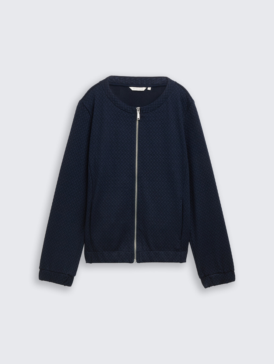 veste de survêtement avec poches fendues