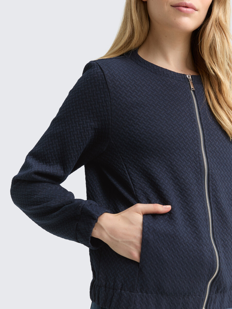 veste de survêtement avec poches fendues